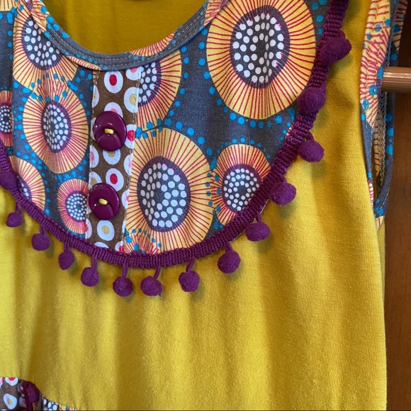 NWOT Ruffles by tutu & lulu Girls Dress Sz 7-8 - Picture 2 of 5